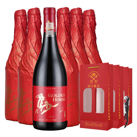 白鹿堡 2026金马纳福智利干红生肖酒六支装 商品图0