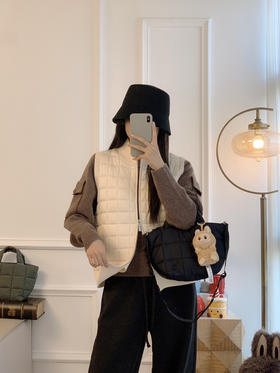 125-3 立领针织马甲