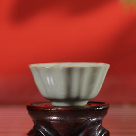 问鼎茶器冰花汝瓷祥瑞杯