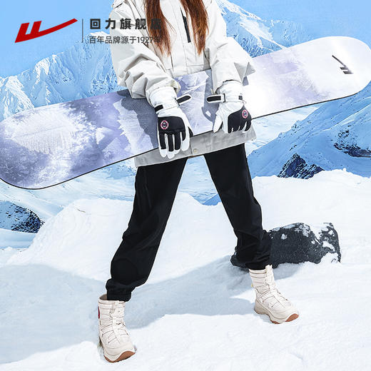 回力雪地靴女鞋2025冬季新款加绒加厚防寒保暖防溅雪鞋东北大棉鞋 商品图4