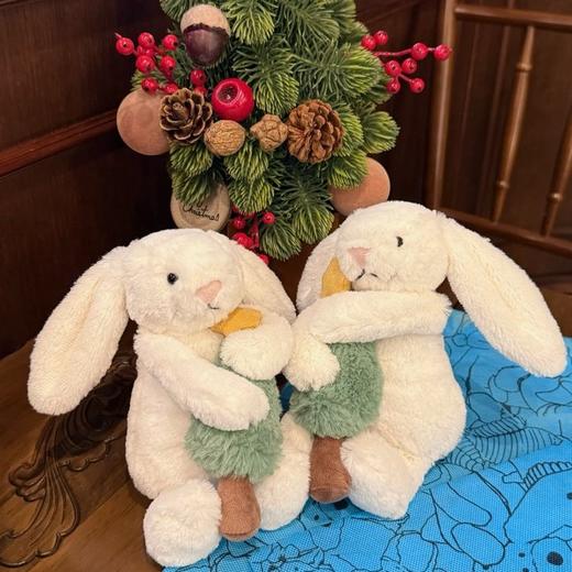 圣诞萌趣仪式感🎄【 JC圣诞限定毛绒玩偶手套系列】⛄️怀抱圣诞兔/雪花圣诞树/滑雪手套合集❄️一代人有一代人的圣诞仪式 商品图1