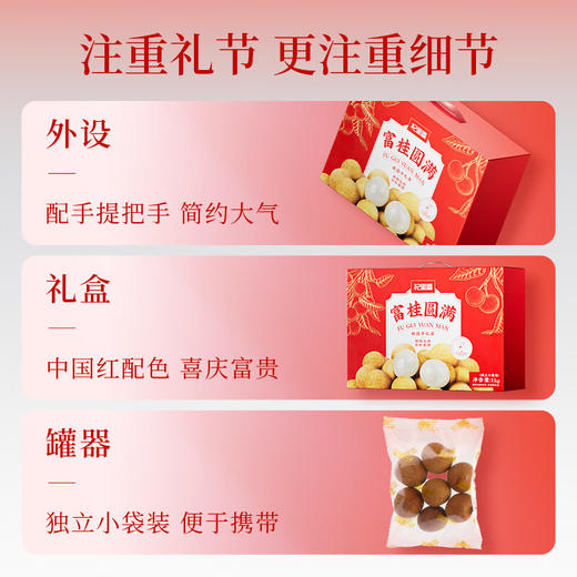 杞里香桂圆干礼盒精选莆田桂圆带壳桂圆肉小核龙眼干礼品送礼物 桂圆礼盒1kg 商品图3