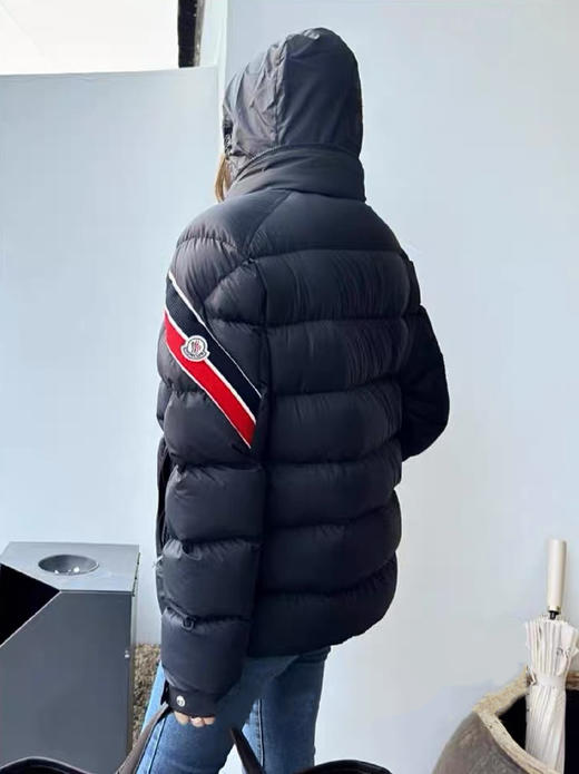 蒙口 25秋冬新款 三色织带立领羽绒服(TM) 商品图3