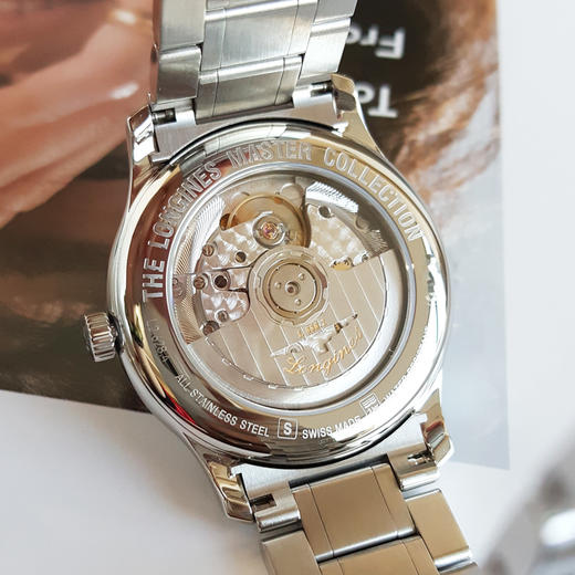 【95新】LONGINES 浪琴L2.628.4.92.6自动机械机芯日期显示38.5MM（男款）名匠系列精钢 291125TJ02 商品图6