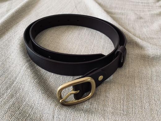 “布朗尼”裤腰皮带 定制 真皮 不退不换 商品图6