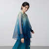 【林栖设计小店】【手工钉珠】青绿渐变真丝衫2026早春新款花仙子两件套女1961079B 商品缩略图1
