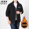 JEEP SPIRIT冲锋衣男士外套春秋休闲工装中长大码夹克男HL66011B 商品缩略图1