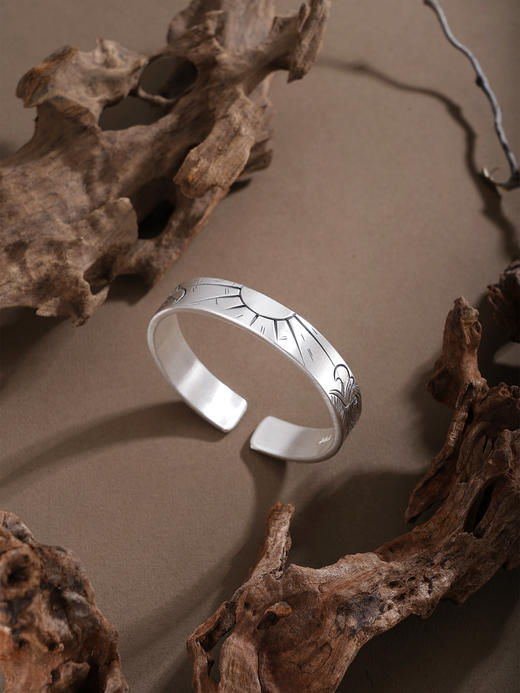 子佩集S999手工银【龙凤九霄】手镯【55052256】原创设计 商品图1