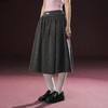Ariseism 美式复古设计感灰色半身裙女秋季新款裙子 商品缩略图0