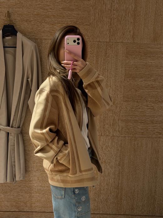 驴家  25FW 字母标识提花针织运动衫（DY） 商品图3