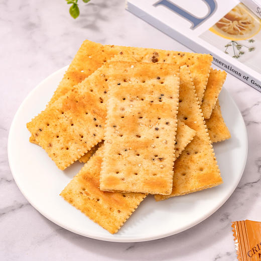 福事多黑松露火腿苏打饼干，奇亚籽风味508g*2盒 商品图9