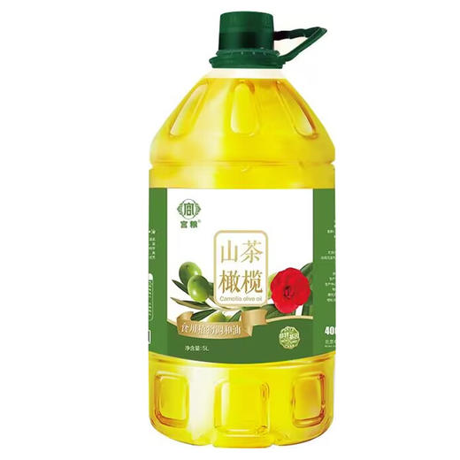 宫粮山茶橄榄调和油5L 商品图1