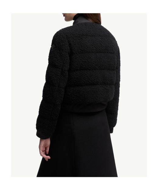 【只可换码 不退货】蒙口 25秋冬新款 Blandy女士羊毛混纺毛圈短款羽绒外套（EJ） 商品图1