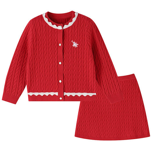 【实体店同款】女童套装春季新款安奈儿童装XG614003 商品图5