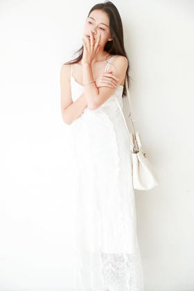 女神竹节包，高颜值出片。四色法式牛皮织物手提包单肩包C120566