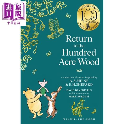 预售 【中商原版】小熊维尼 重返百亩森林 经典100周年纪念版 平装 Winnie the Pooh Return to the Hundred Acre Wood 英文原版 商品图3