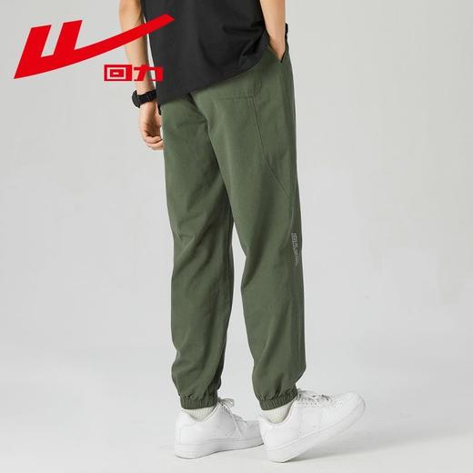 回力工装裤子男款2025夏季美式高街男生束脚男士纯棉运动休闲长裤 商品图6