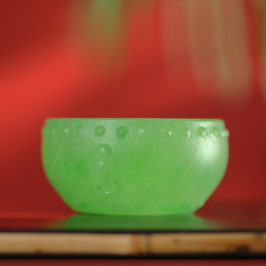 问鼎碧玉琉璃战鼓盖置 商品图0