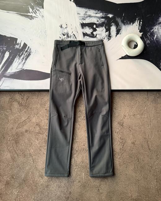 刺绣logo 加绒 软壳防风裤 商品图1