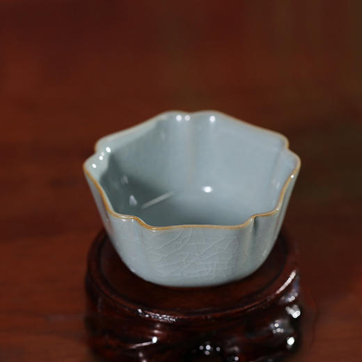 问鼎茶器冰花汝瓷大五行杯 商品图1