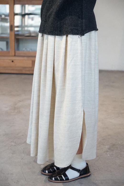 elsa esturgie麻色半裙 商品图0