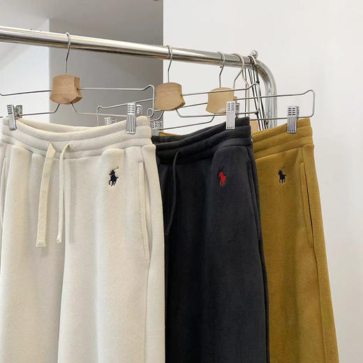 一条过冬！加绒加厚拉夫 双面绒阔腿裤！ 商品图3