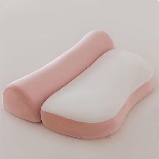 【云感裸肌面料❗️超舒爽透气】小红书爆款记忆棉零压记忆牵引枕。jb 商品图0