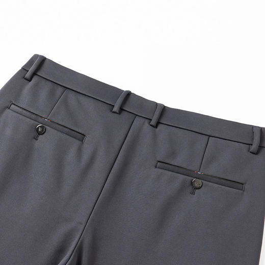 圣得西2025年冬季男士商务休闲裤内里加绒加厚直筒保暖抗皱长裤 商品图13