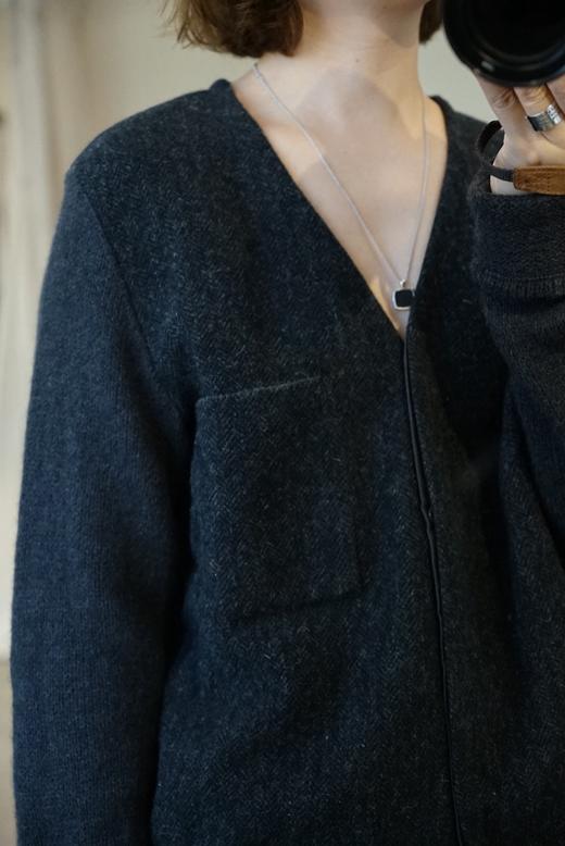 elsa esturgie羊毛v领上衣 商品图9