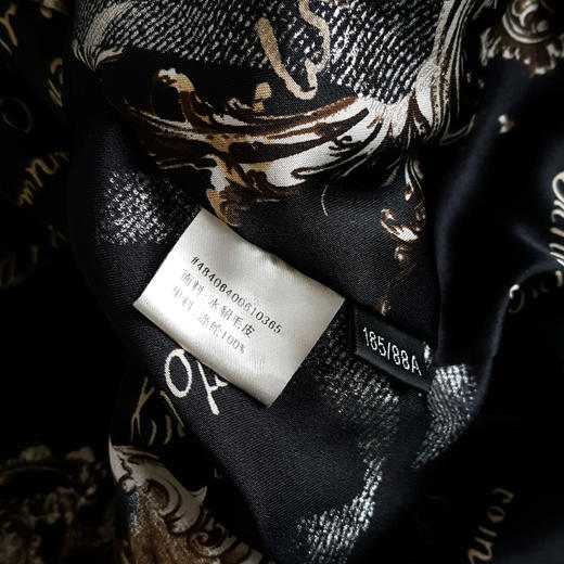 【95新】YINGDAK应大棕色Sagamink水貂毛连帽大衣外套165/88A。衣长70/肩宽40/胸围100（尺码均为人工测量）女士 031125TJ21 商品图6