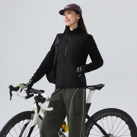 【纯羊毛修身内胆毛&外套】 轻薄秋冬季修身内胆 男女户外滑雪跑步防风保暖运动外套男 商品图5