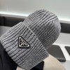 针织帽高级的休闲感 谱拉达 三角形徽标滑雪冷帽 商品缩略图6