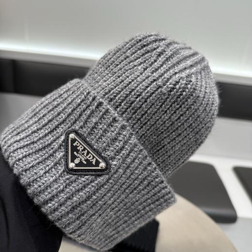 针织帽高级的休闲感 谱拉达 三角形徽标滑雪冷帽 商品图6