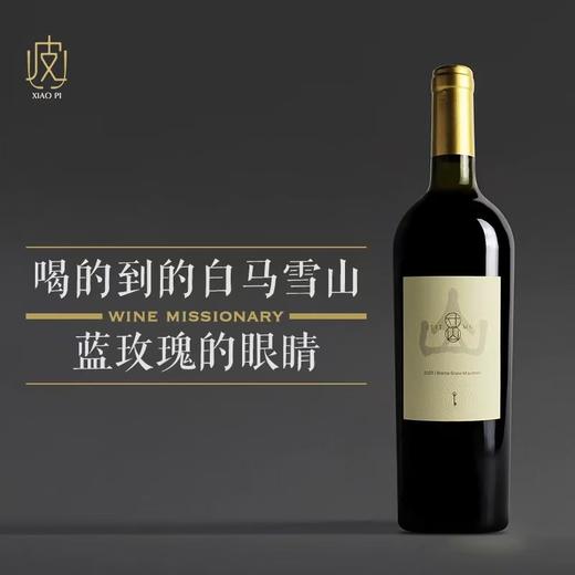【白马雪山 纯净悠长】四川得荣赤霞珠干红葡萄酒750ml 2023年 商品图0
