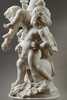 独角鹿西洋古董19世纪法国著名雕塑家Math. Moreau签名创作神话人物主题卡拉拉大理石雕塑作品《年轻的巴克斯》 商品缩略图8