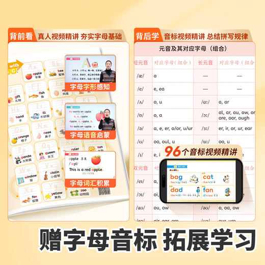 【斗半匠】小学英语单词速记一本通 商品图2