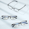 普莱斯光学镜框A6204 经典全框 半钛材质 舒适鼻托 稳固桩头 商务休闲 三色可选 商品缩略图1