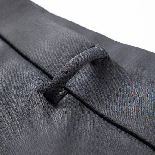 圣得西2025年冬季男士商务休闲裤内里加绒加厚直筒保暖抗皱长裤 商品图11