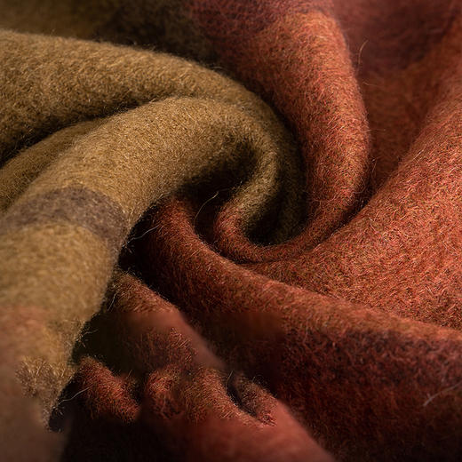 格彩缤纷羊绒围巾 商品图4