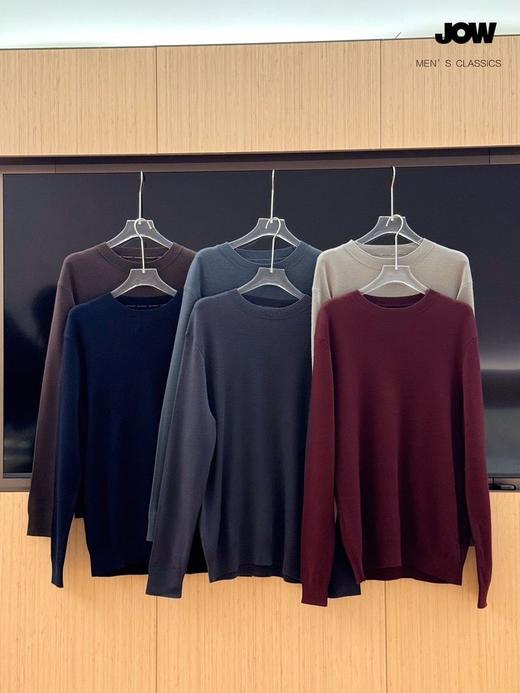 【乔沃精纺空气层羊毛衫】💯这件衣服实打实的用了🐑进口美利奴绵羊毛纱线。核心材质，采用的美利奴羊毛——它简直就是羊毛界的“优等生”❗️-BXG 商品图10