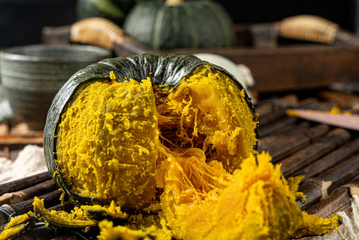 【挑剔虎贝贝南瓜】南瓜界的哈根达斯，蒸着吃粉糯，烤着吃绵甜！ 高能，低热量，好吃还能瘦身，减脂期间的优质碳水！-QDMN 商品图3