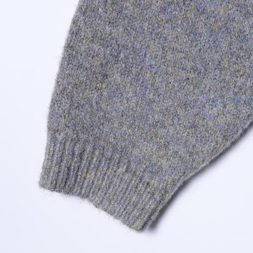 7708SDSA男士秋冬新款痞帅男装潮牌慵懒风拉链立领开衫毛衣百搭时尚 商品图4