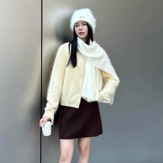 【à perles】暖呼呼，gao品质纯羊绒拉毛 羊绒开衫 商品图11