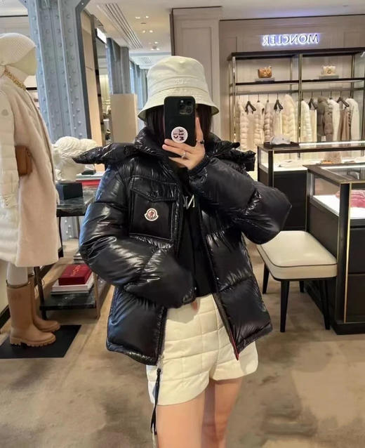 蒙口 25秋冬新款 经典三色织带羽绒服(TM) 商品图2