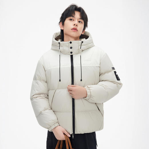 gxg.jeans男装 冬季热卖连帽短款羽绒服J24XD254084 商品图2