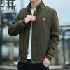 JEEP SPIRIT男纯棉加绒棉衣秋冬季休闲防风立领夹克上衣服JC7293 商品缩略图1