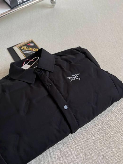 男士翻领轻薄羽绒服防寒上衣休闲商务保暖夹克外套 商品图4