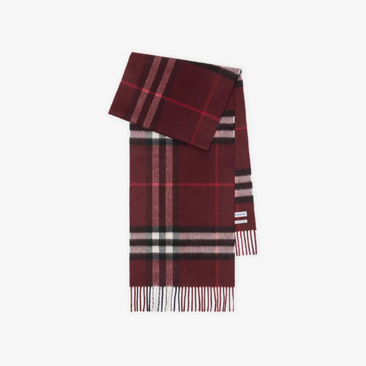 BURBERRY 巴宝莉 男士格纹羊绒围巾 格子 8112639 A1308 商品图0