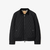 BURBERRY 巴宝莉 男士格纹衬里绗缝尼龙夹克棉服 黑色 8110187 A1189 商品缩略图0