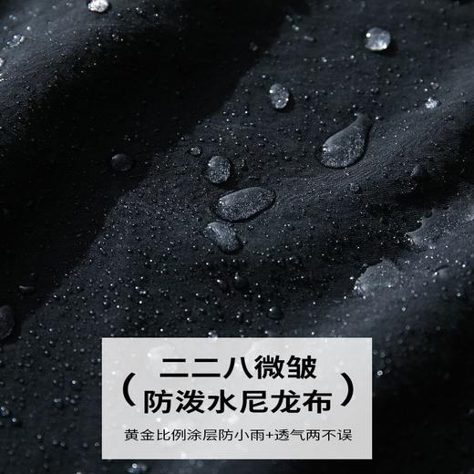 回力户外防水防风带帽冲锋夹克男2025秋季新款宽松尼龙通勤外套潮 商品图3